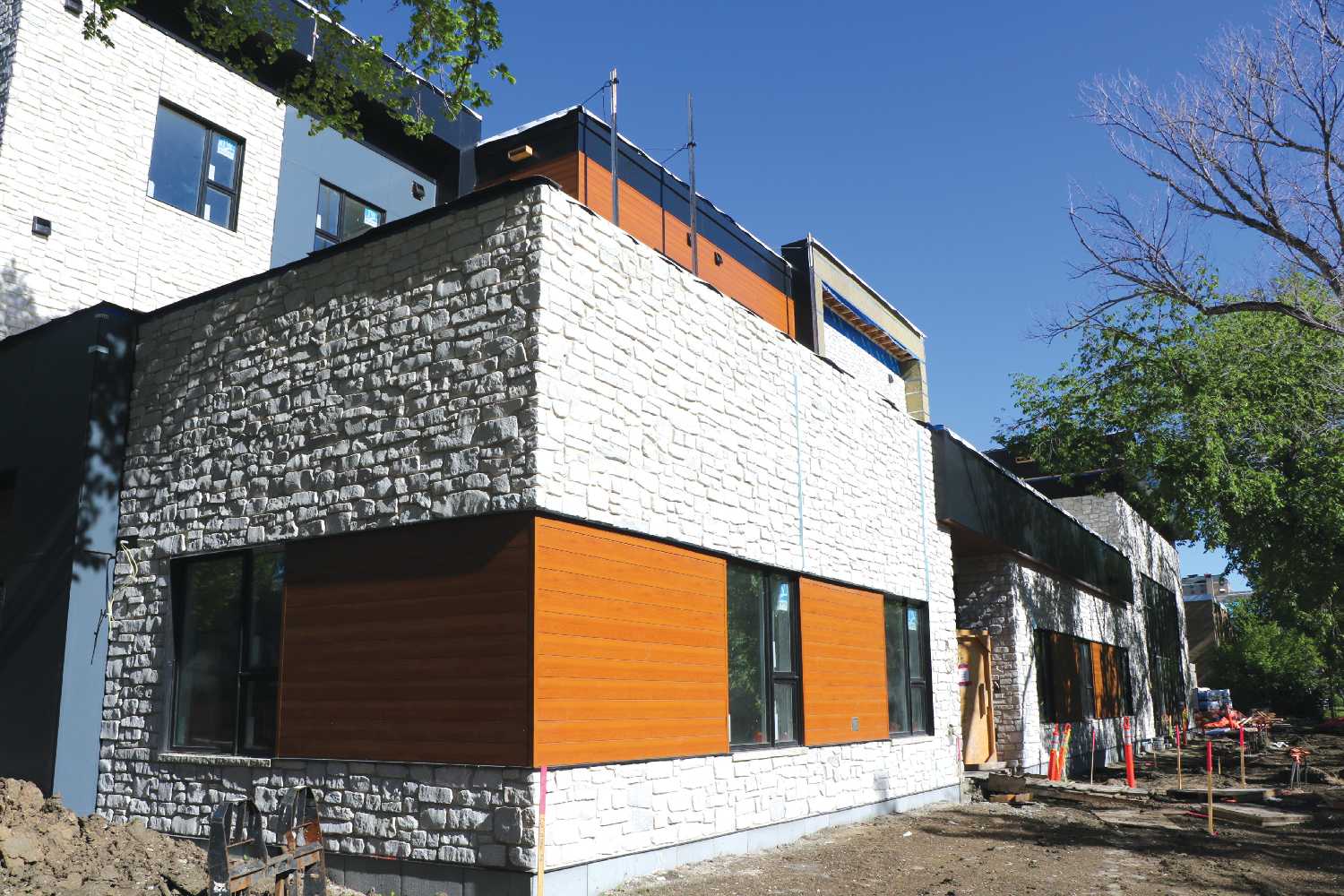 The Ronald McDonald House being built in Regina near the General Hospital.